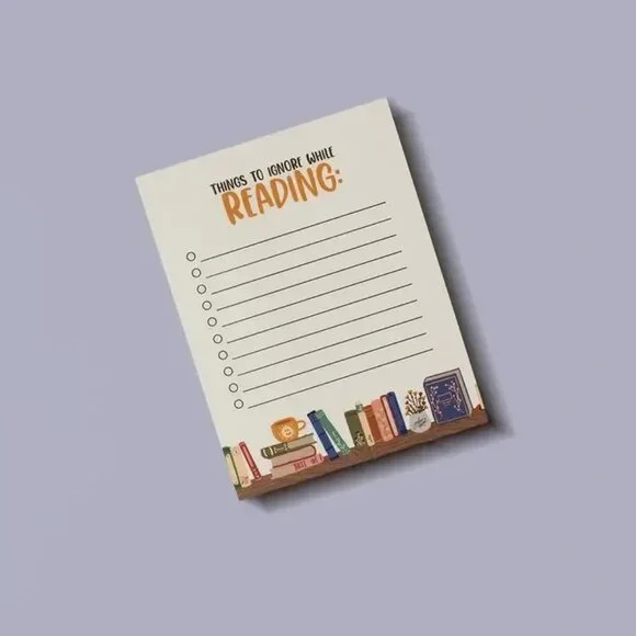 ($5) Things To Ignore While Reading Notepad - Picture 1 of 3